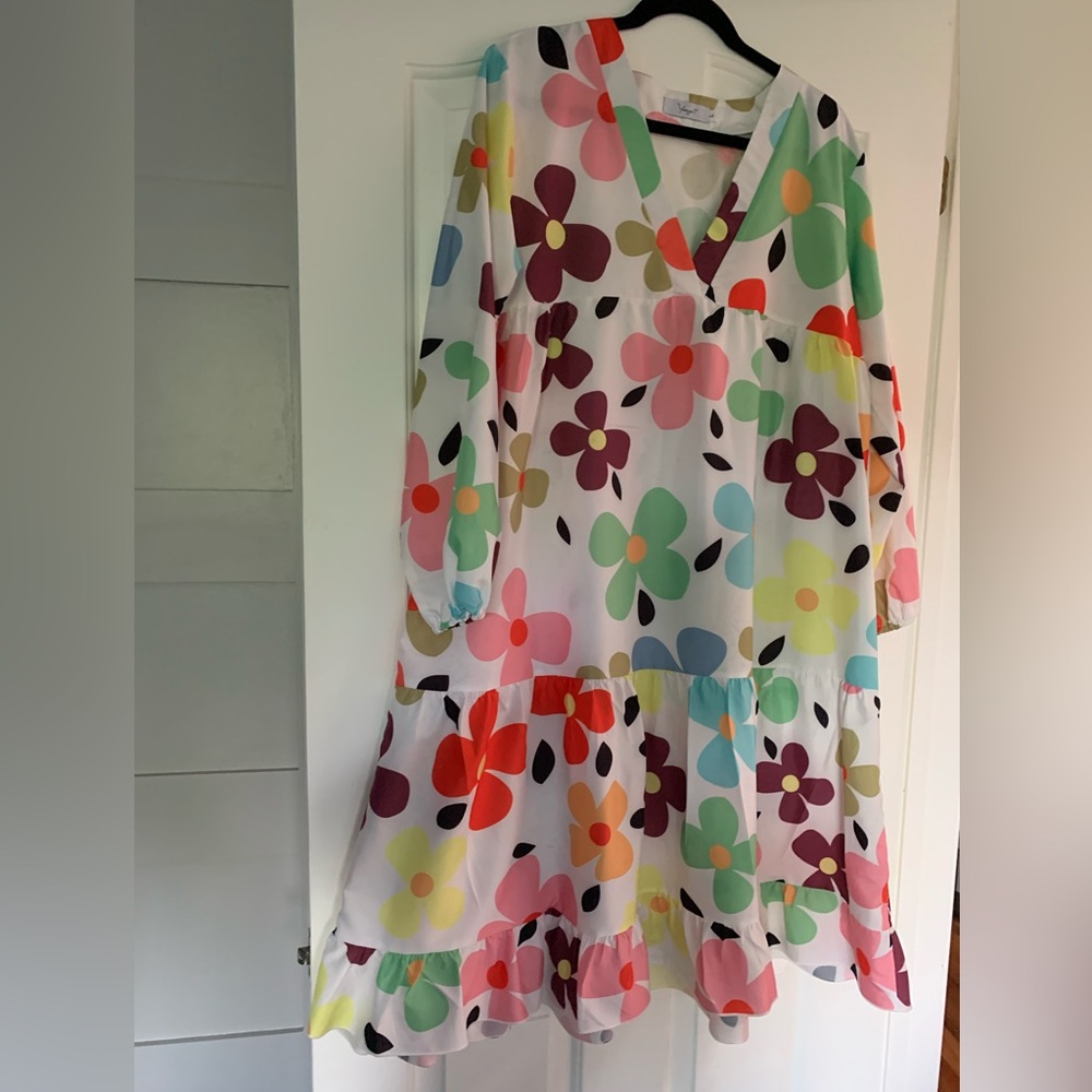 Summer flower power dress